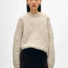 alpaca blend nordic crewneck
