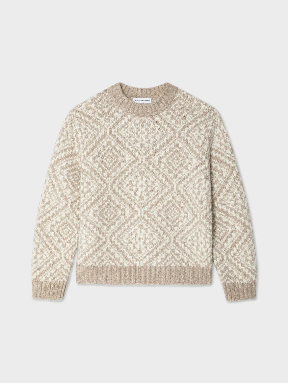 alpaca blend nordic crewneck