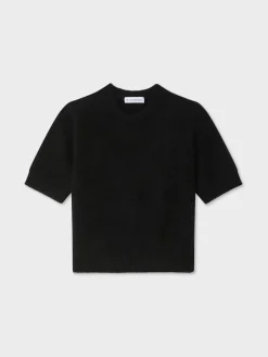 brushed cashmere tee