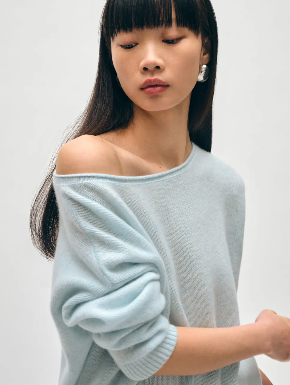 cashmere boatneck sweater