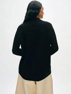 cashmere button down shirt