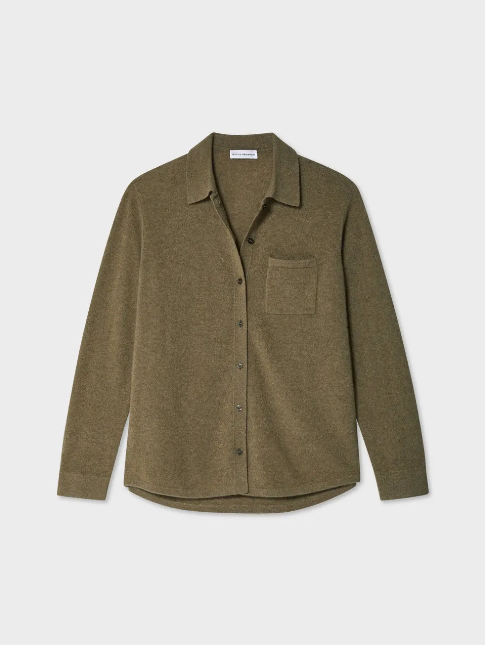 cashmere button down shirt