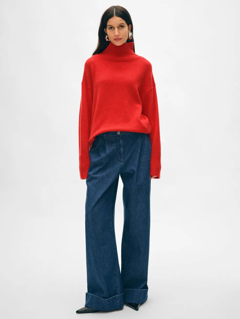 cashmere easy standneck