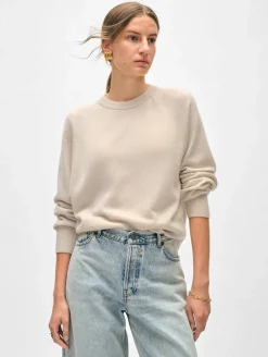 cashmere easy sweatshirt