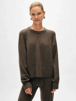 cashmere easy sweatshirt