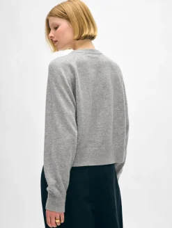 cashmere easy sweatshirt