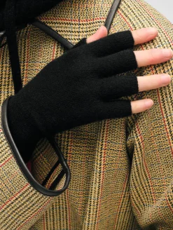 cashmere fingerless glove