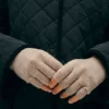 cashmere fingerless glove