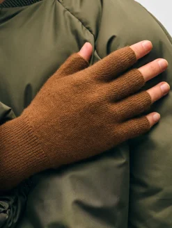 cashmere fingerless glove