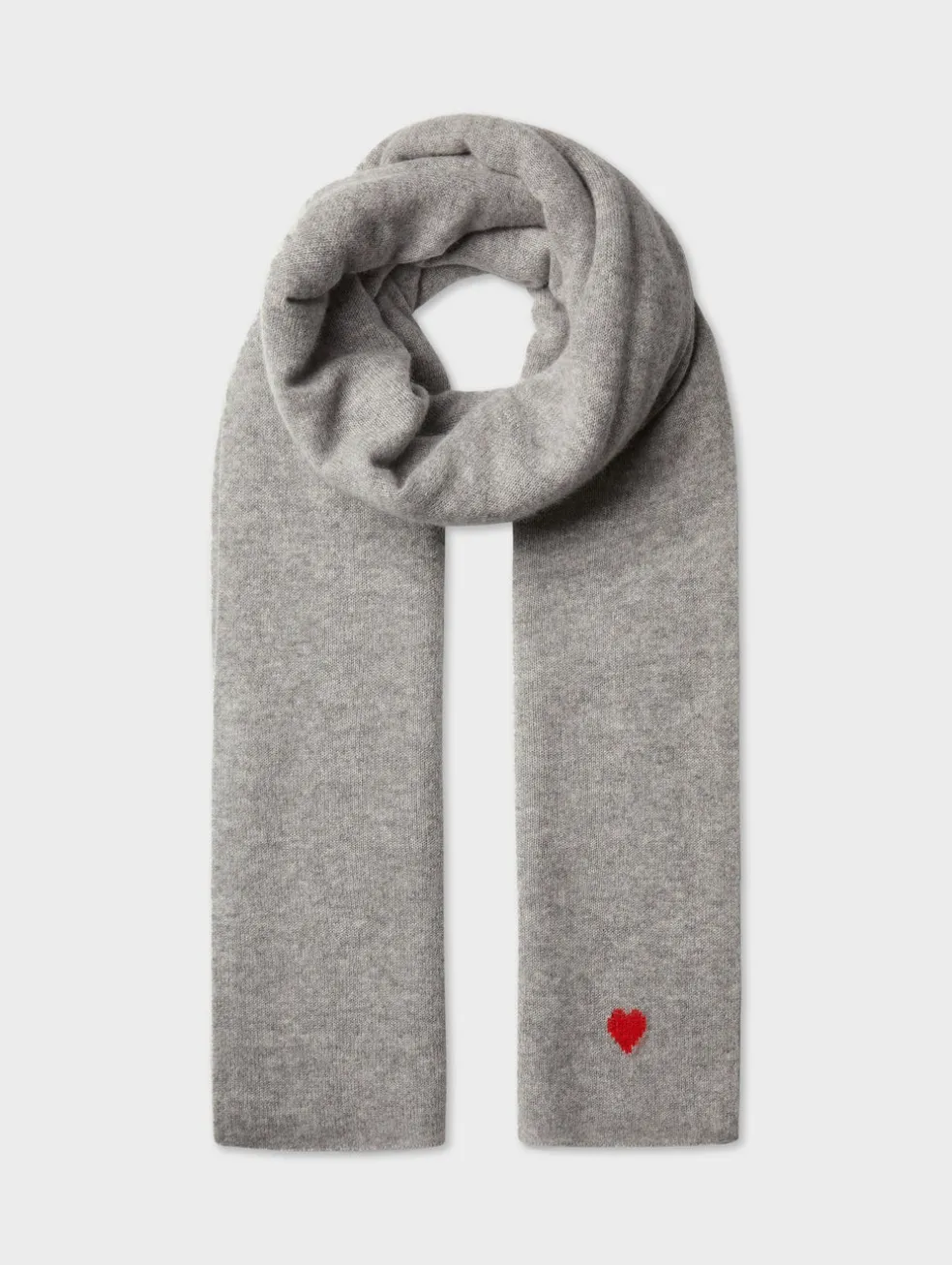 cashmere heart travel wrap