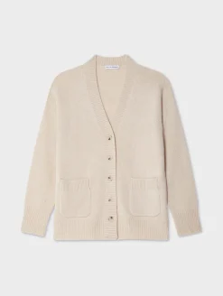 cashmere luxe pocket cardigan