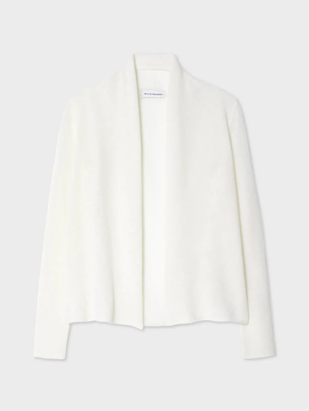 cashmere mini trapeze cardigan