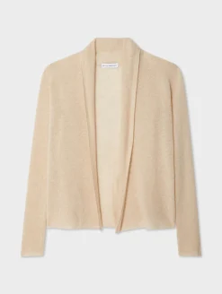 cashmere mini trapeze cardigan