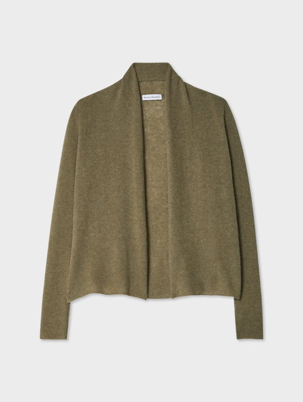 cashmere mini trapeze cardigan