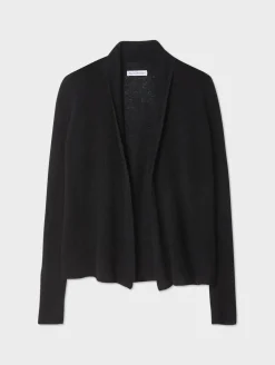 cashmere mini trapeze cardigan