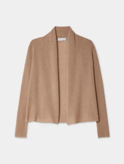 cashmere mini trapeze cardigan