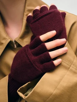 cashmere pop top glove