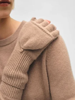 cashmere pop top glove