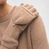 cashmere pop top glove