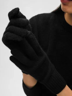 cashmere texting gloves