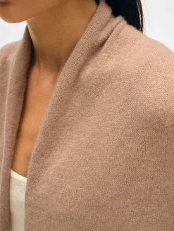 cashmere trapeze cardigan