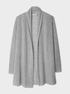 cashmere trapeze cardigan