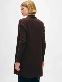 cashmere trapeze cardigan