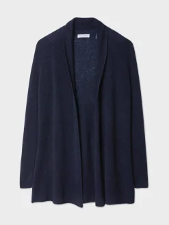 cashmere trapeze cardigan