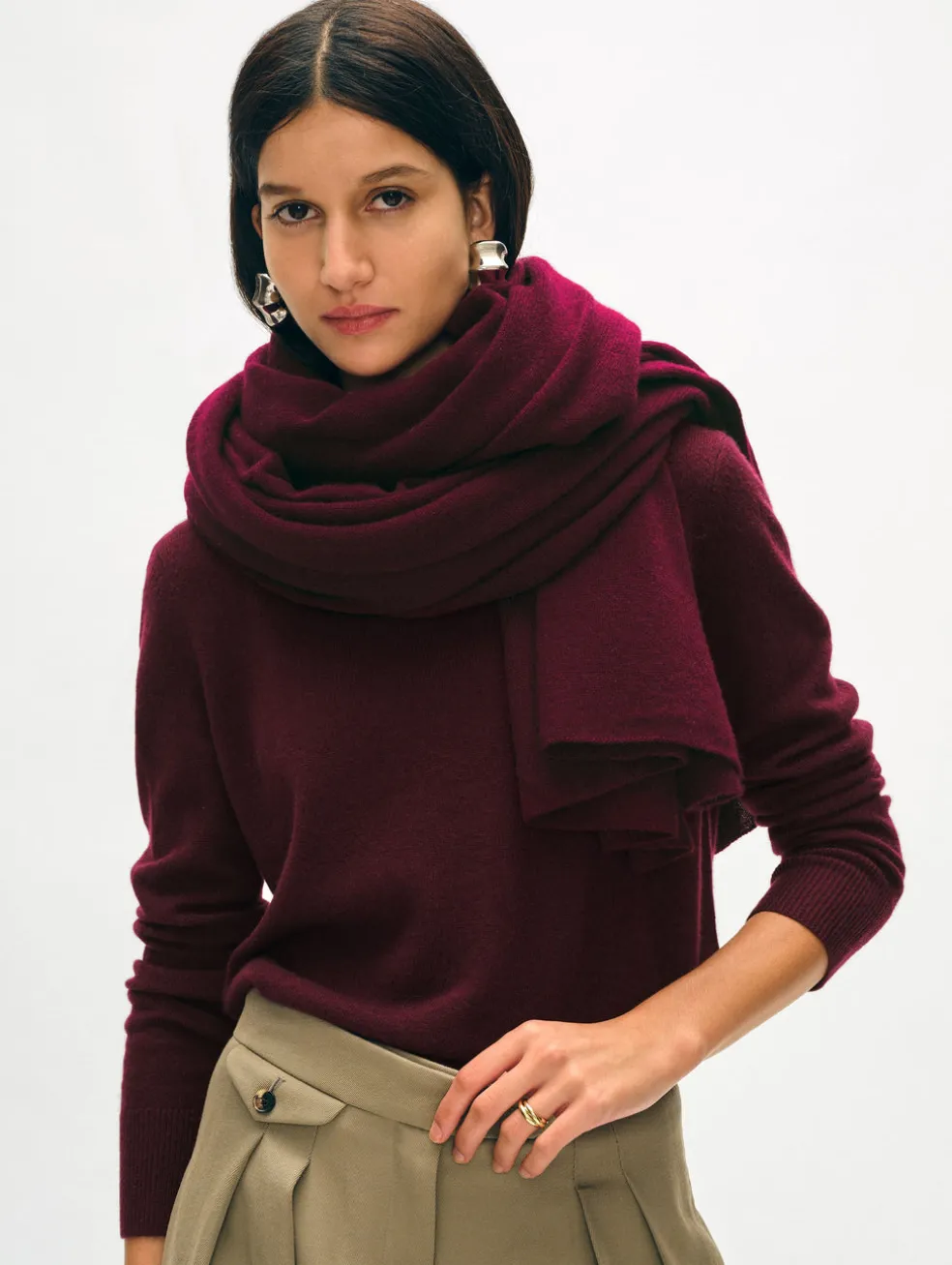 cashmere travel wrap