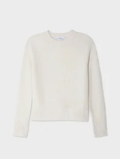 cashmere waffle sweatshirt