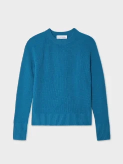 cashmere waffle sweatshirt