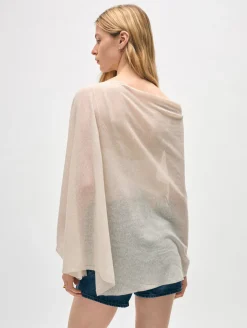 linen blend two way topper