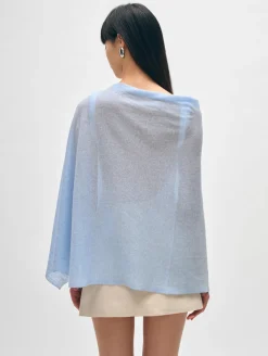 linen blend two way topper