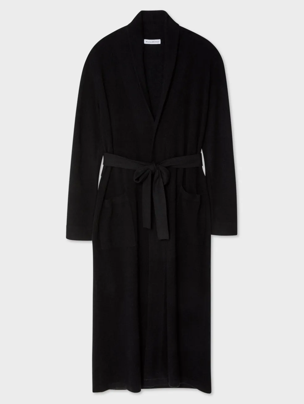 long cashmere robe