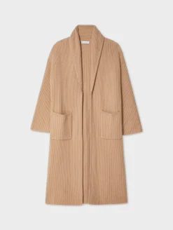 merino cashmere luxe coatigan