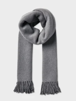 merino cashmere tassel scarf