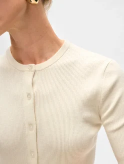 superfine merino cardigan