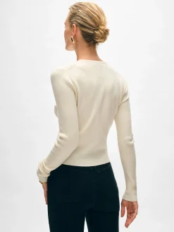 superfine merino cardigan