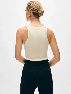 superfine merino ribbed tank