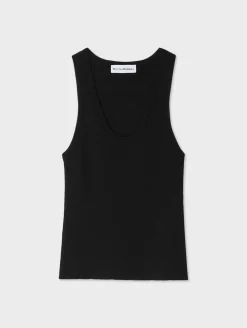 superfine merino ribbed tank