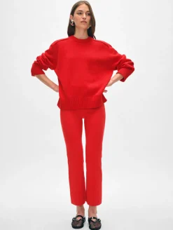 superfine organic cotton kick flare pant