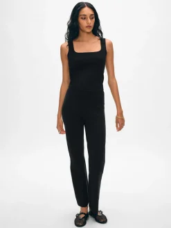 superfine organic cotton kick flare pant