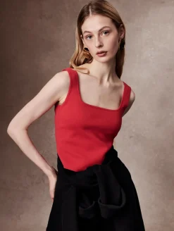 superfine organic cotton tank